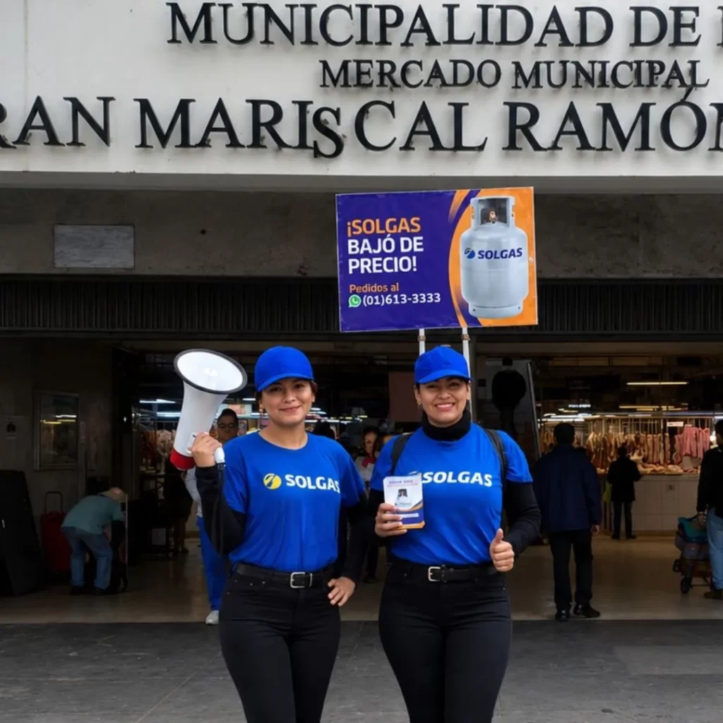 Audio volanteo en Mercados de Lima